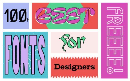 100+ Best Fonts Pack For Designers