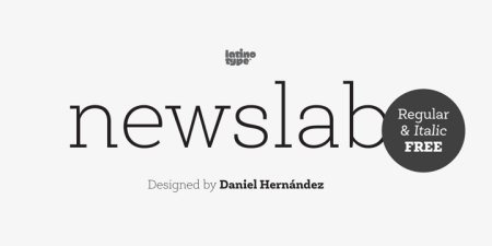 Newslab Font Family