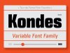 Kondes Font Family
