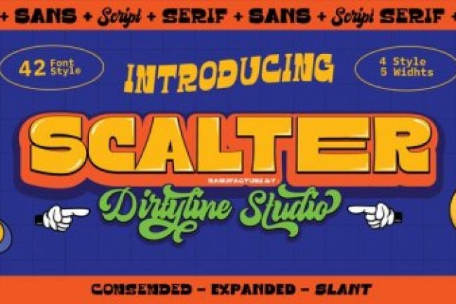 Scalter Font Family