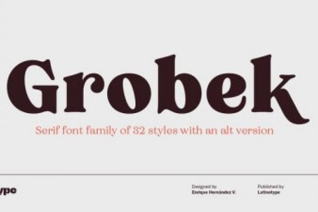 Grobek Font Family