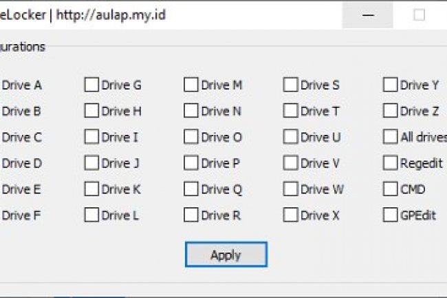 DriveLocker 1.0