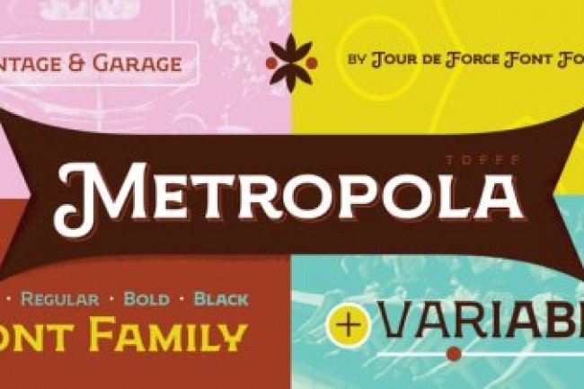 Metropola Font Family