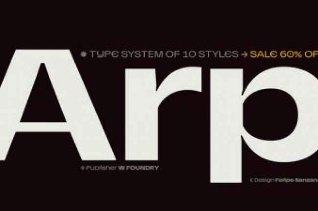 Arp Font Family