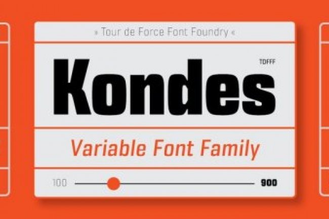 Kondes Font Family