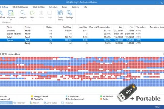 O&O Defrag Professional v28.1.10015 / v29.1.11201 + Portable