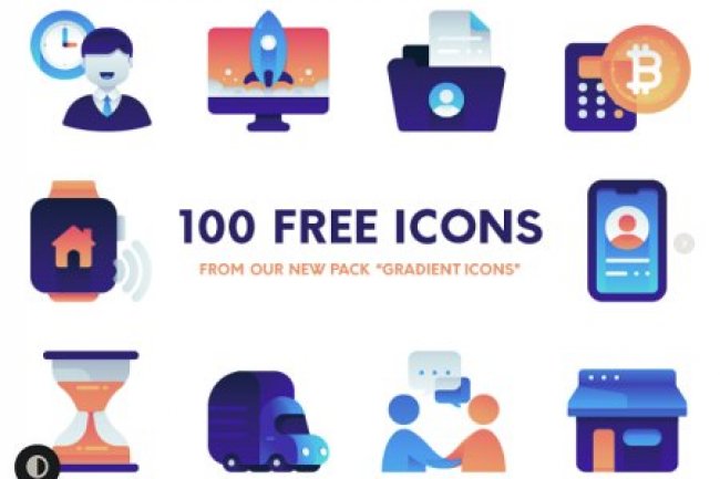 Gradient Icons Pack