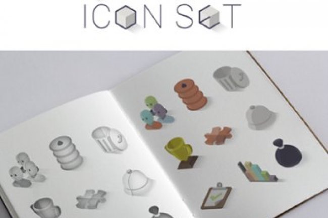 Isometric Icon Set