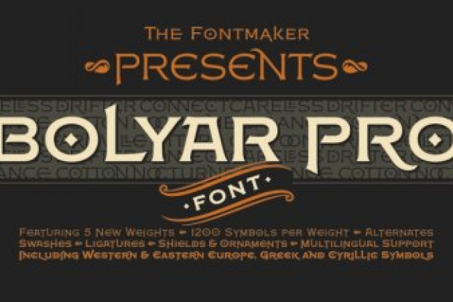 FM Bolyar Pro Font Family