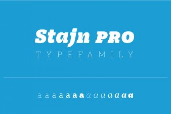 Stajn Pro Font Family