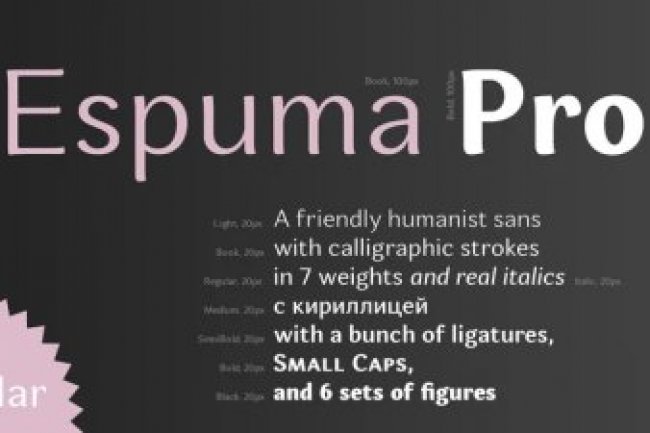 Espuma Pro Font Family