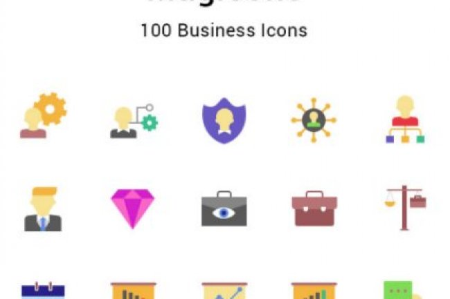 Magicons: 100 Business Icons
