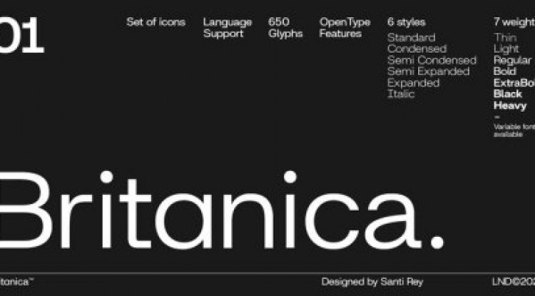 Britanica Font Family