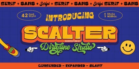 Scalter Font Family