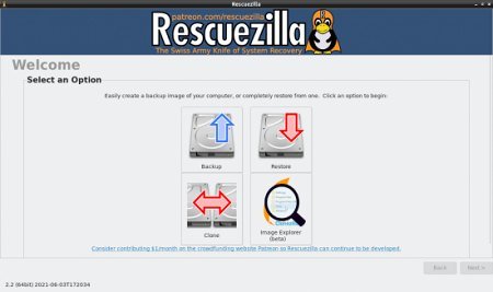 Rescuezilla v2.4.2 Kinetic / Bionic Edition