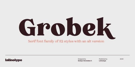 Grobek Font Family