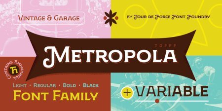 Metropola Font Family