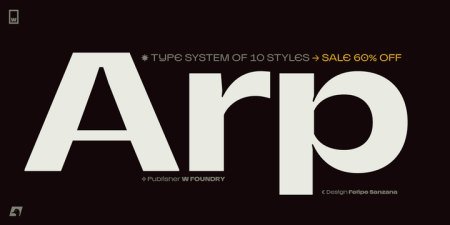 Arp Font Family
