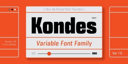 Kondes Font Family