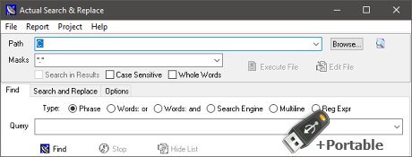 Actual Search & Replace 2.9.4 + Portable
