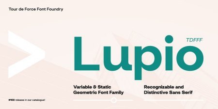 Lupio Font Family