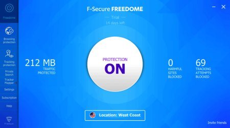 F-Secure Freedome VPN v2.71.176.0