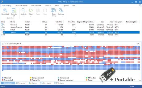 O&O Defrag Professional v25.0.7210 /  v28.0.10012 + Portable