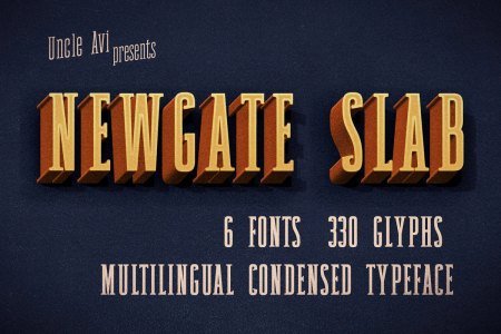 Newgate Slab Font Family