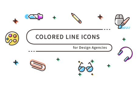 Colored Line Icons