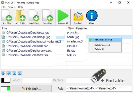 Rename Multiple Files 1.8 + Portable
