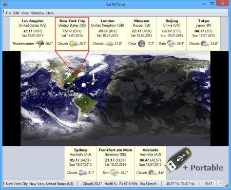 EarthTime v6.26 + Portable