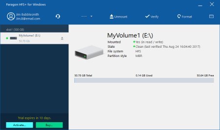 Paragon HFS+ for Windows v11.4.298