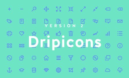 Dripicons V2 + Dripicons Weather