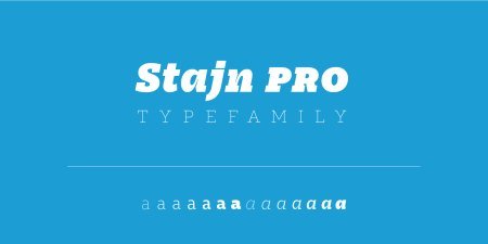 Stajn Pro Font Family