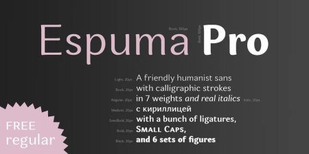 Espuma Pro Font Family