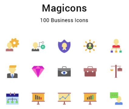 Magicons: 100 Business Icons