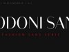 Bodoni Sans Text Font Family