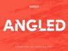 Cut Angles Font