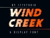 Wind Creek Font