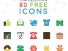 80 Flatilicious Icons