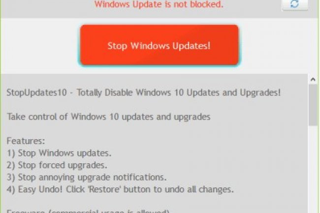 StopUpdates10 v4.6.2024.403 Multilingual