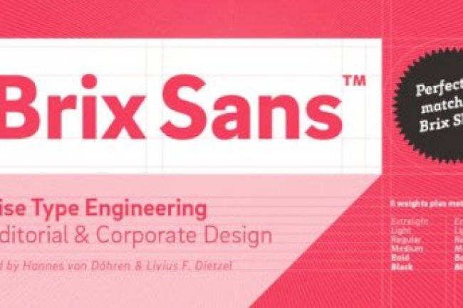 Brix Sans Font Family