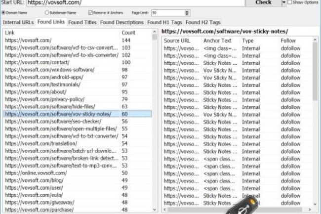 VovSoft SEO Checker 4.8 + Portable