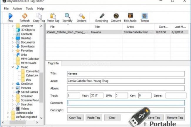 Abyssmedia ID3 Tag Editor 4.2.0.0 + Portable
