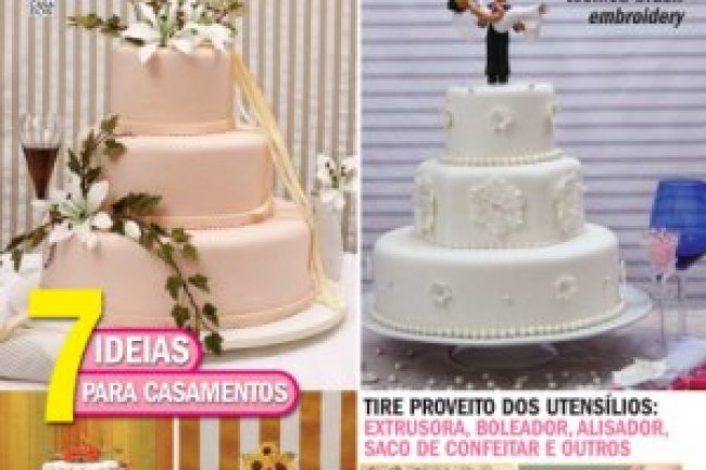 Arte com as Mãos - Bolos Decorados