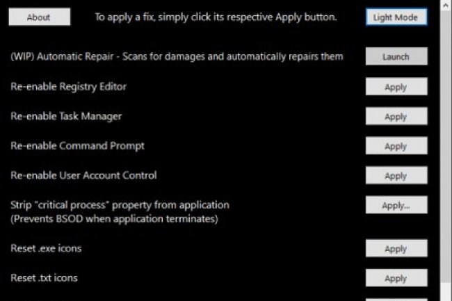 Malware Effects Remediation Tool v5.1