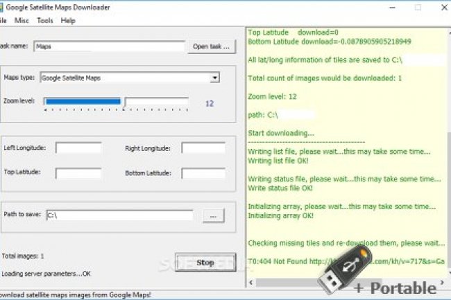 Google Satellite Maps Downloader 8.365 + Portable