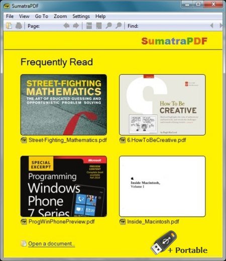 Sumatra PDF v3.4.6 + Portable