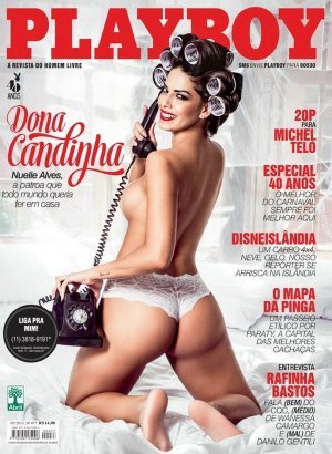 Playboy Nuelle Alves - Fevereiro 2015