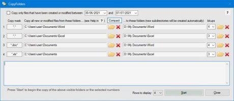 CopyFolders v1.0.8.1